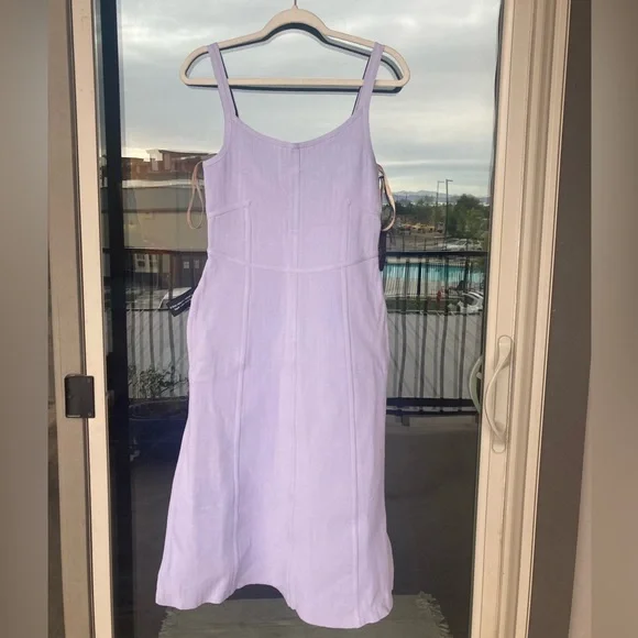 Mariam Anna Barska Lavender Athletic Dress - Picture 3 of 8